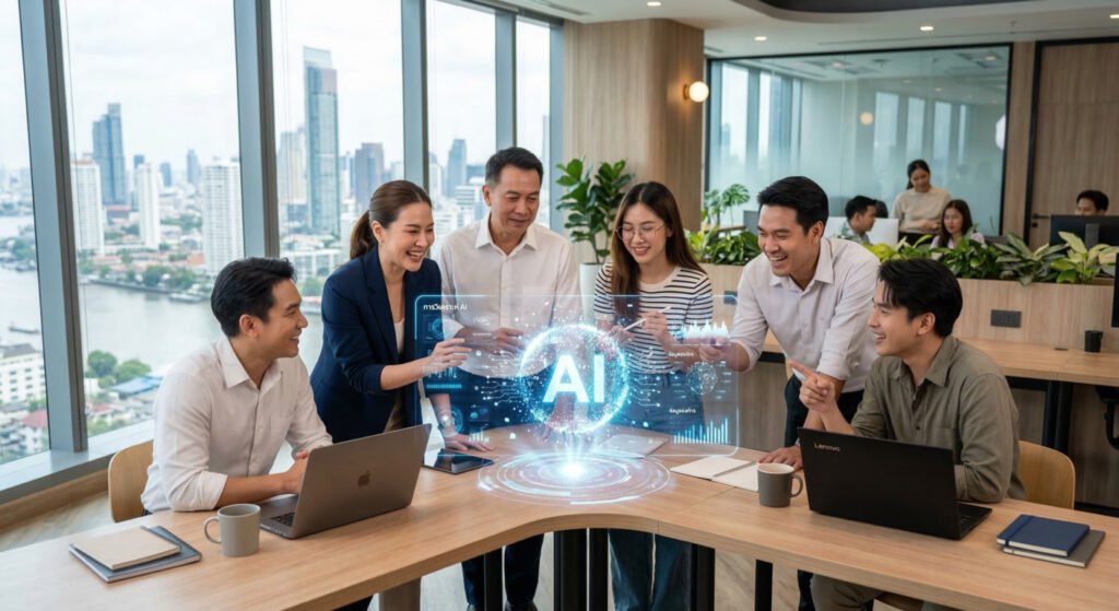 Gemeni AI ทีมงานยุคใหม่ต้อนรับเทคโนโลยี  เข้าสู่องค์กร