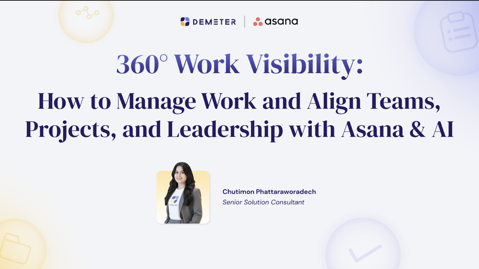 คอร์สเรียน Asana และ AI สำหรับบริหารจัดการงานองค์กรและสร้าง Executive Dashboard